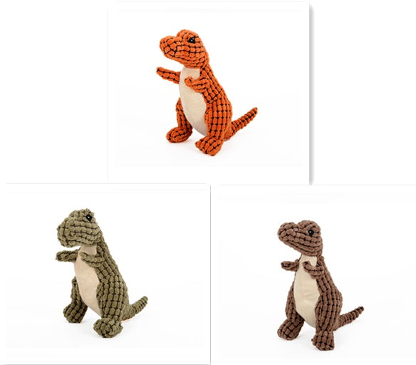 Dinosauriedjurleksaker Jättehundar Interaktiva hundleksaker för stora hundar Tuggleksaker Chihuahua Plyschfyllning Pirrande leksaker
