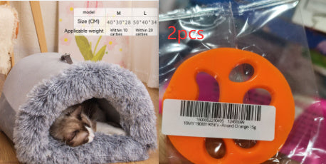 Nytt Splice bärbart husdjursbo bärbart höst- och vintervarmt hundbo fukttätt långt pälsbo kattbo gränsöverskridande husdjursbo