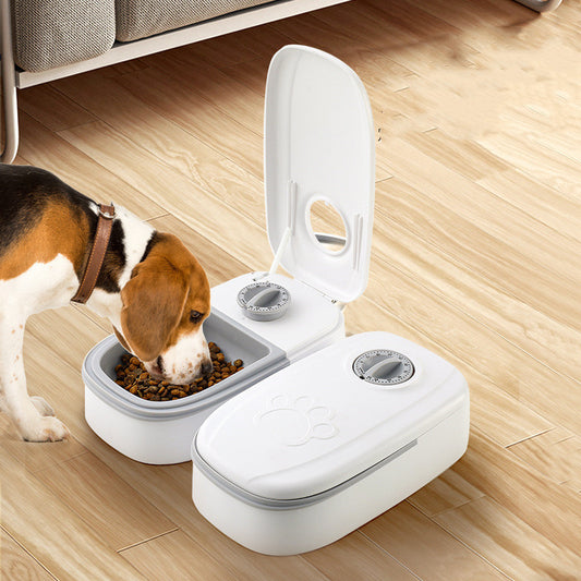 Automatisk husdjursmatare smart matdispenser för katter hundar timer rostfritt stål skål automatisk hund katt husdjursmatning husdjurstillbehör